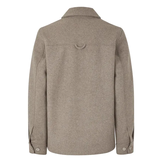 Pally shirt | Dark Beige