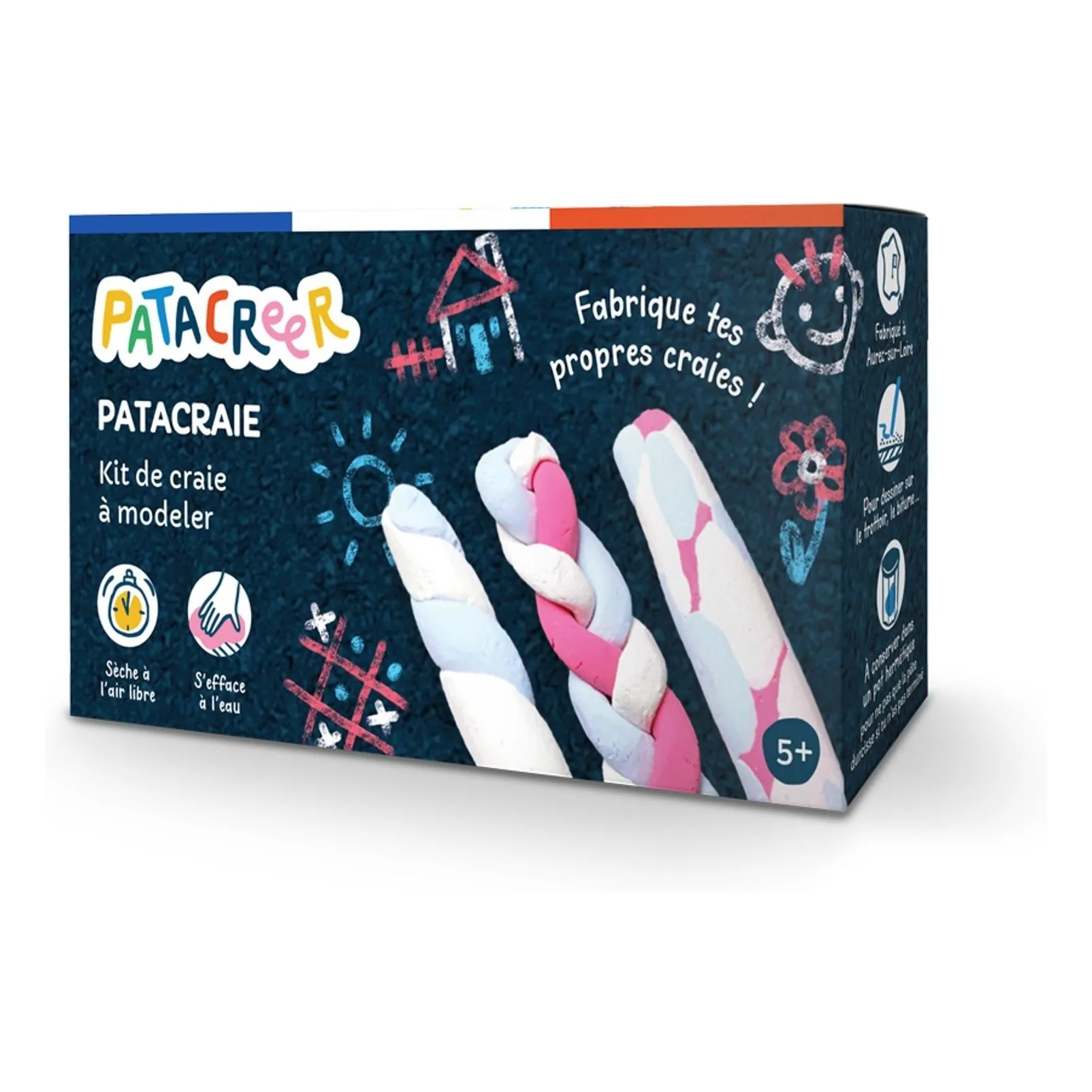 Patacréer Multicoloured Ma Craie Self-Hardening Modeling Clay