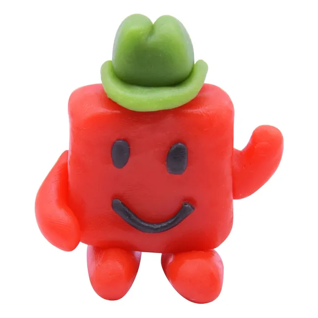 Pâte à modeler Mme Bonheur et Mr Costaud