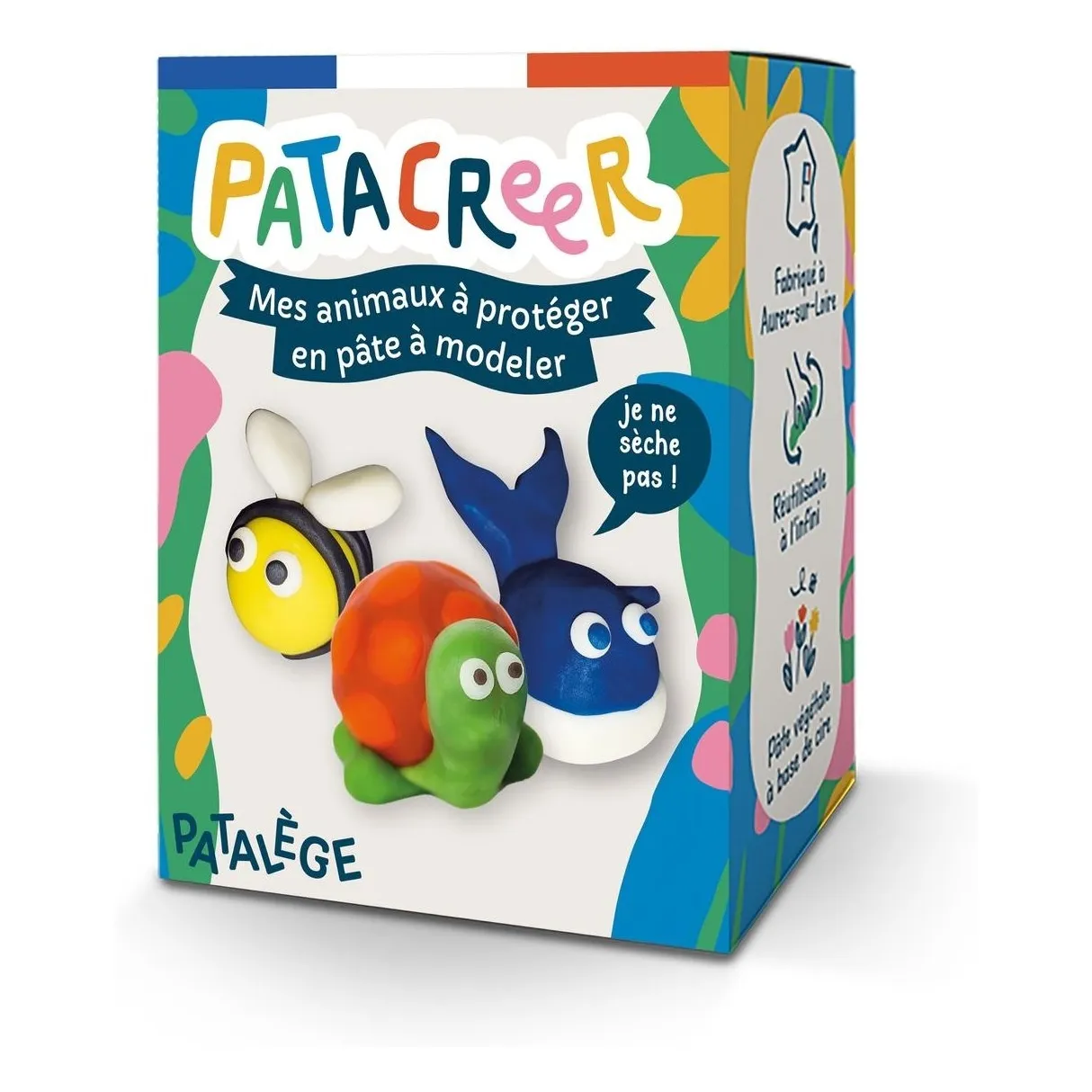 Patacréer Multicoloured Mes Animaux À Protéger Modeling Clay