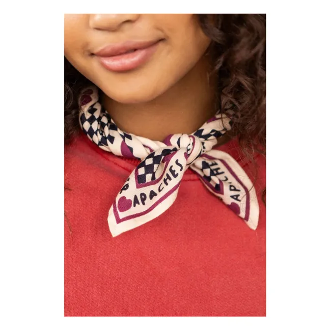 Manika Small Scarf | Ecru