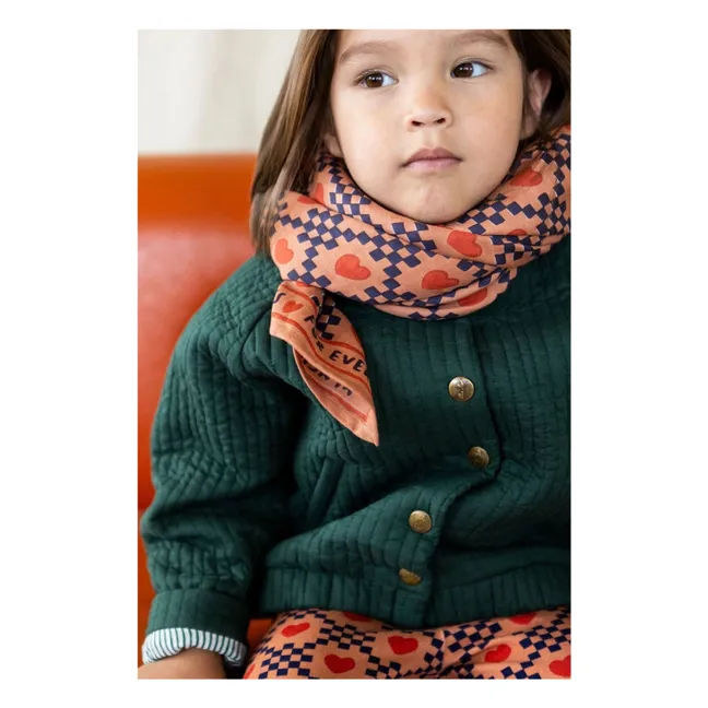 Großes Kopftuch Latika | Blutorange