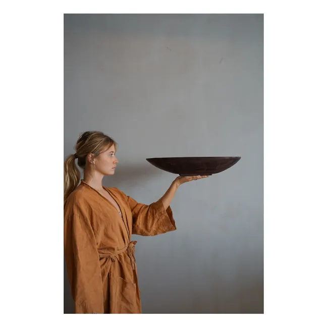 Plat en suar  | Bois foncé