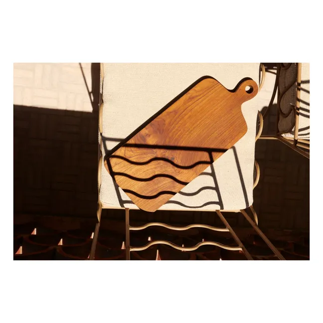 Planche à découper avec poignée en teck | Teck