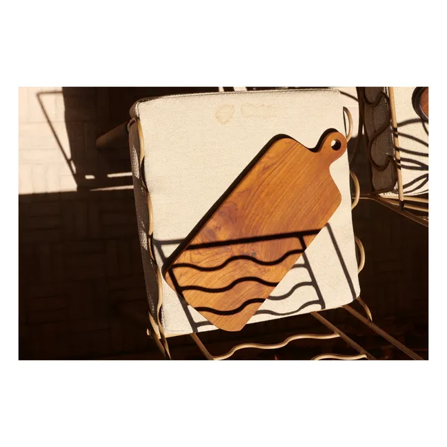 Planche à découper avec poignée en teck | Teck