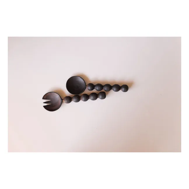 Couverts à salade en bois de teck | Teck