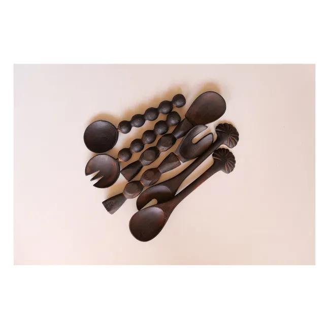 Couverts à salade en bois de teck | Teck