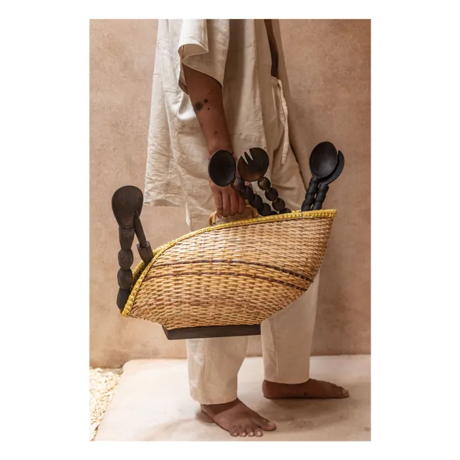 Couverts à salade en bois de teck | Teck