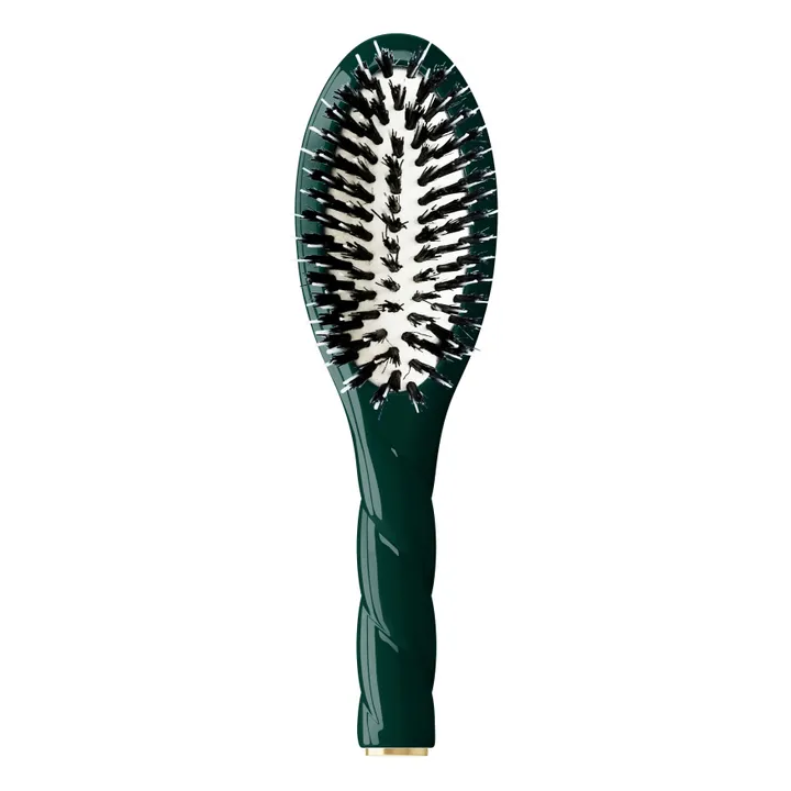 Petite brosse L'Indispensable N°2 - Soin & Brillance  | Vert émeraude- Image produit n°0