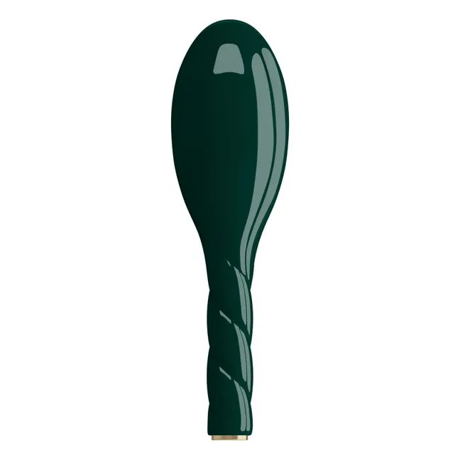 Small brush L'Indispensable N°2 - Care &amp; Shine  | Emerald green