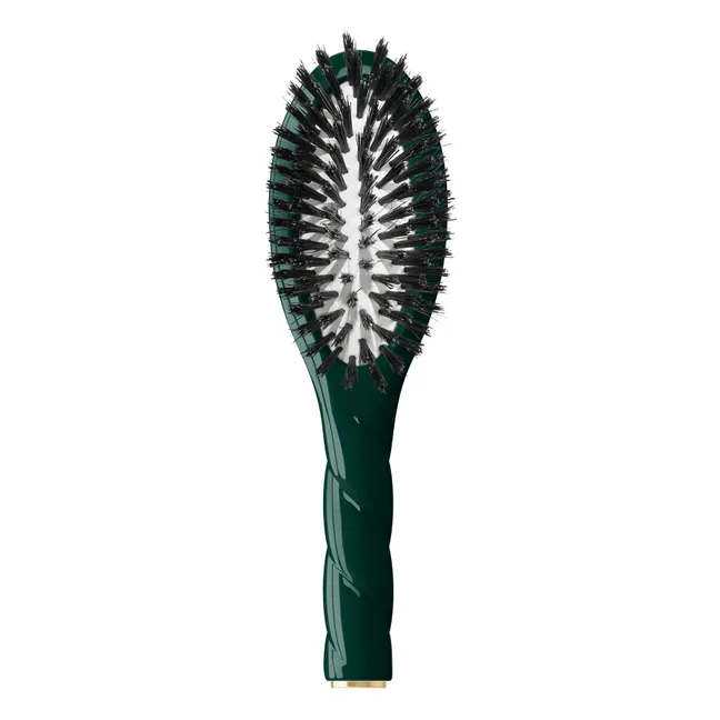 Small brush L'Universelle N°1 - Care &amp; Shine  | Emerald green