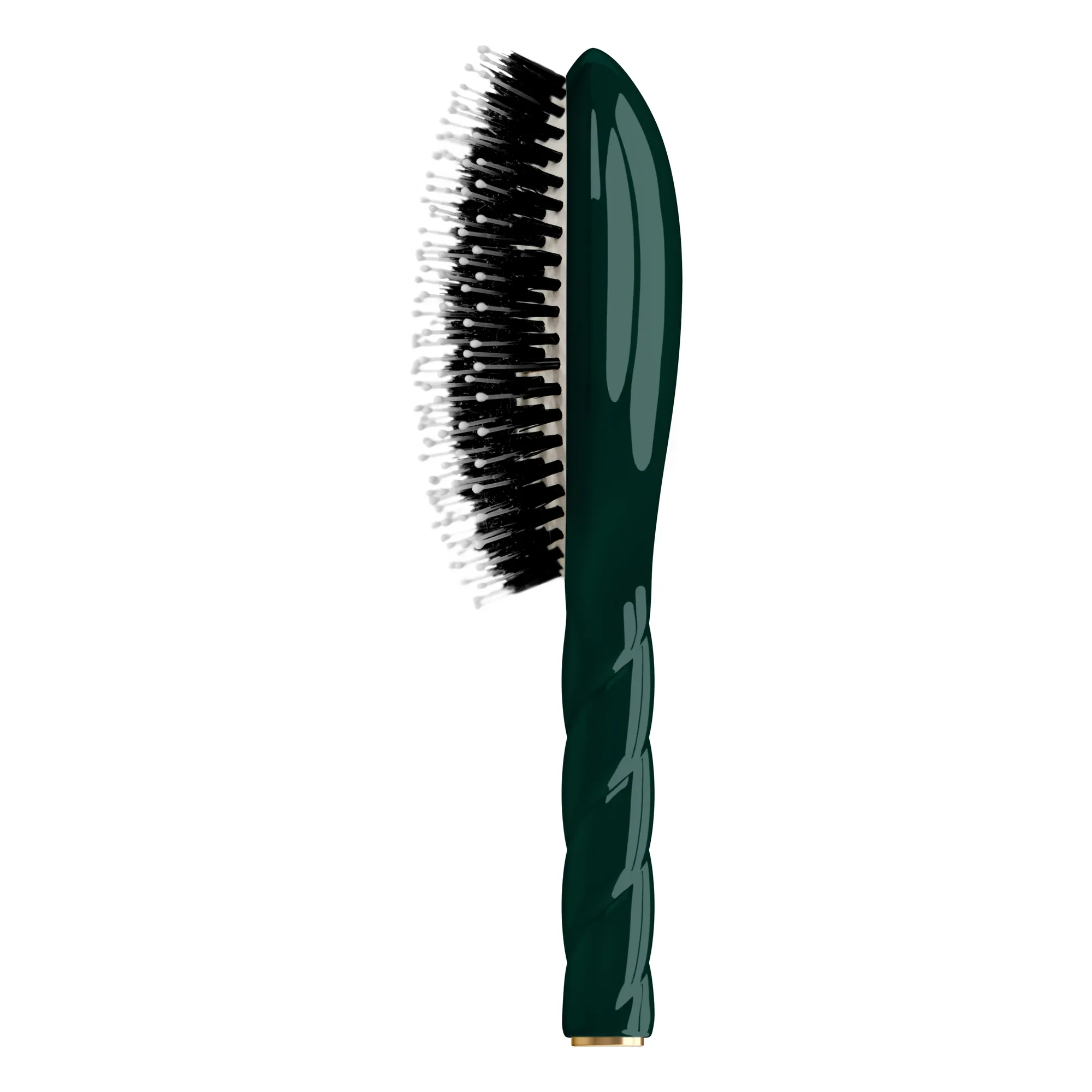 Brosse à cheveux L'Indispensable Twist N°03 - Soin & Brillance  | Vert émeraude- Image produit n°1