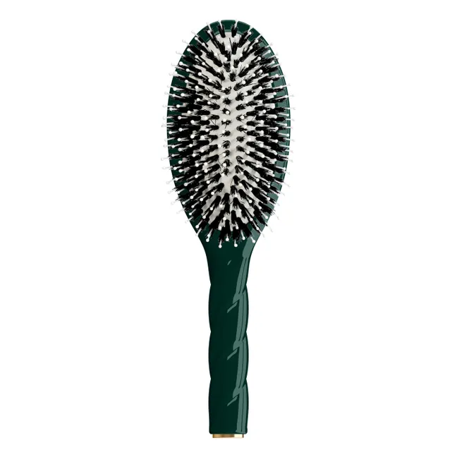 Brosse à cheveux L'Indispensable Twist N°03 - Cura e lucentezza  | Verde
