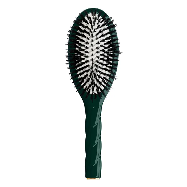Brosse à cheveux L'Universelle Twist N°01 - Cura e lucentezza  | Verde
