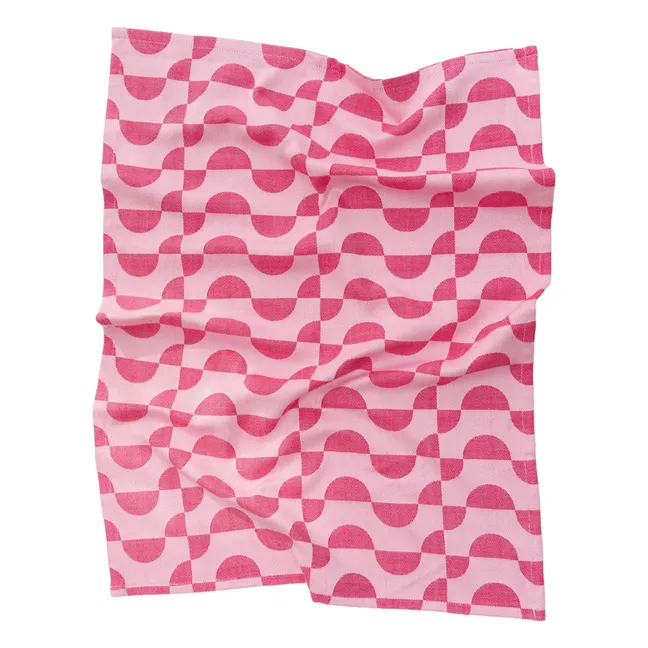 Paño de cocina Cherry Flakes | Rosa