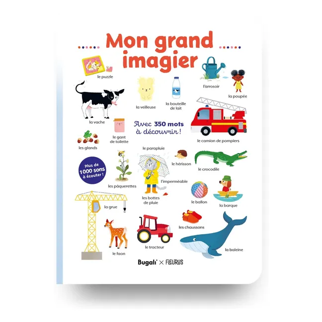 Livre Mon grand imagier (Bugali x Fleurus)