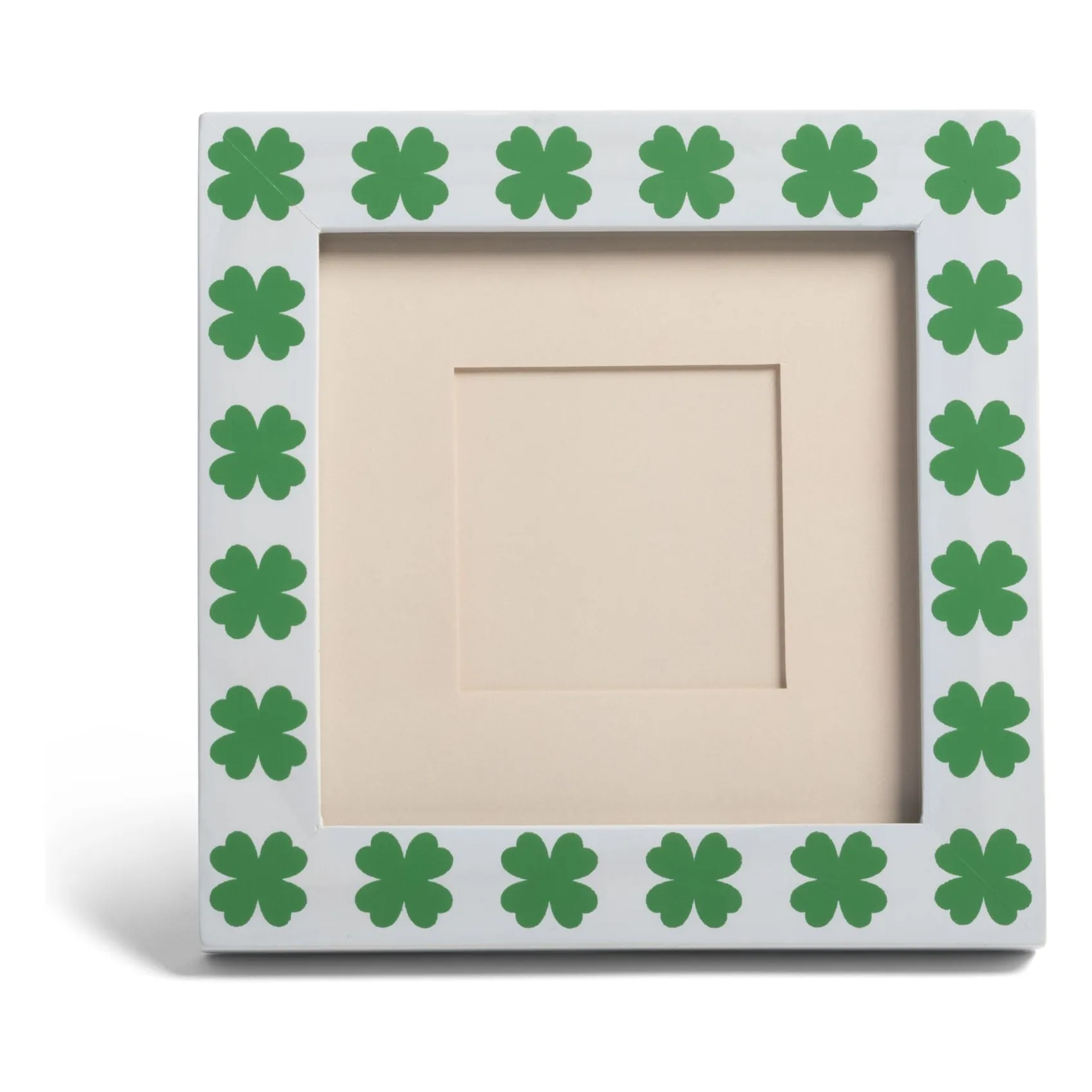&Klevering Green Photo Frame Patch Shamrocks