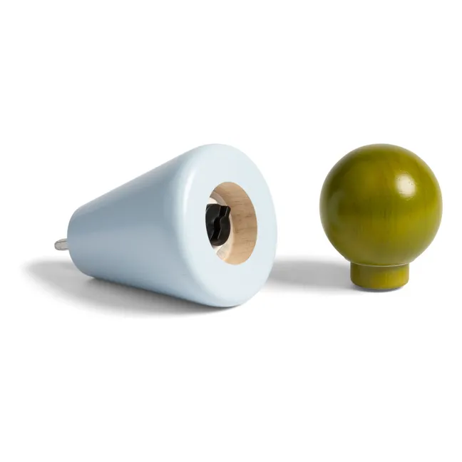 Halma salt and pepper shakers | Blue