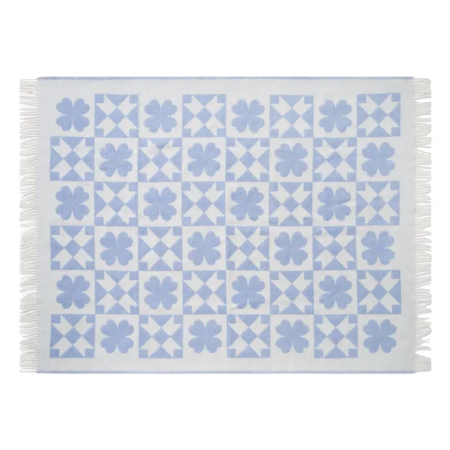 Plaid Patch Quilt | Blue