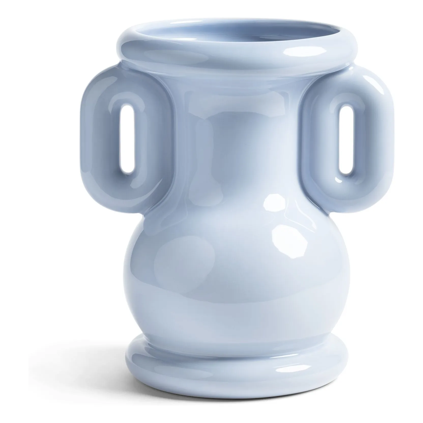 &Klevering Blue Amfora Stoneware Vase