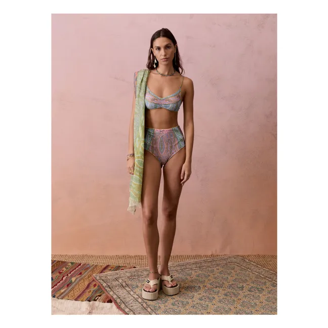 Lucent stockings | Blue