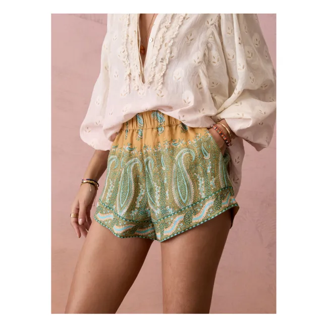Short Lucent Lin | Vert
