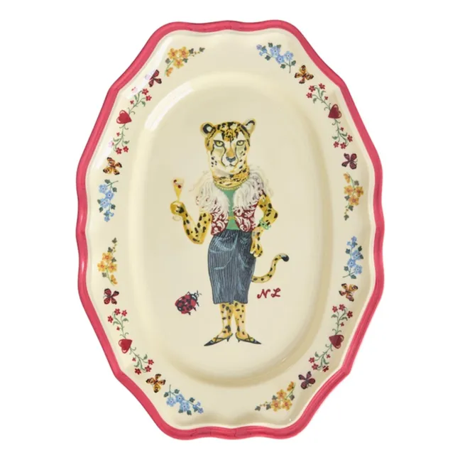 Melamine dish - Rice x Nathalie Lété | Pink