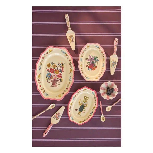 Melamine dish - Rice x Nathalie Lété | Pink