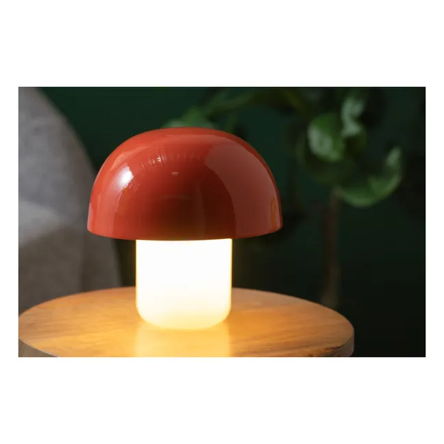 Nuevo Mini Mushroom lamp | Neon orange