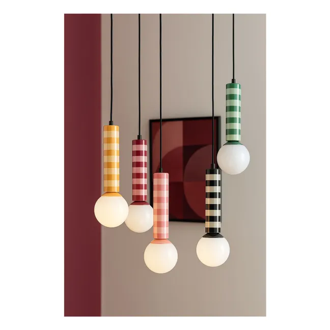 Lampada a sospensione Rayado | Blu notte