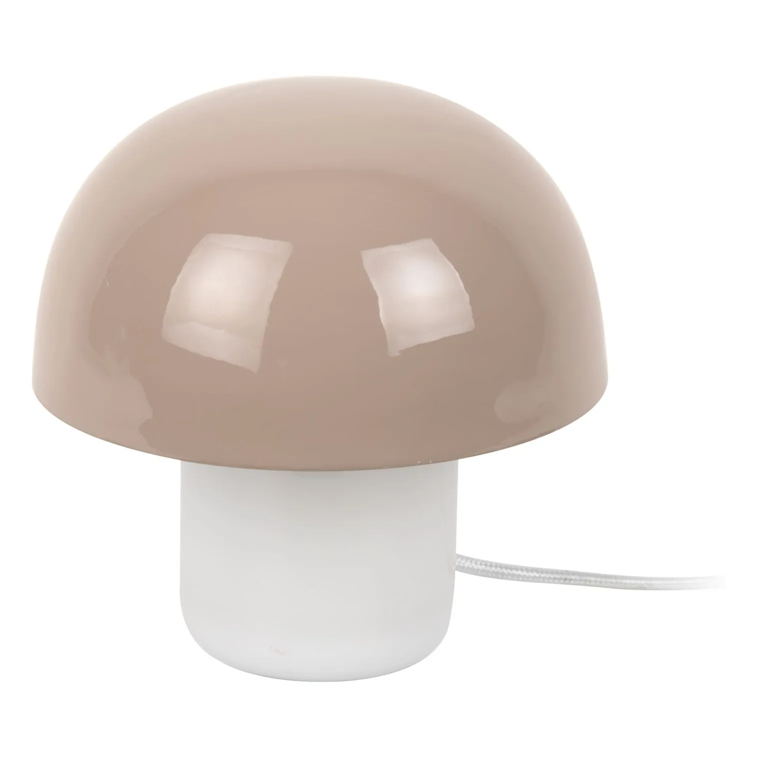 Present Time Grey Nuevo Mini Mushroom Lamp