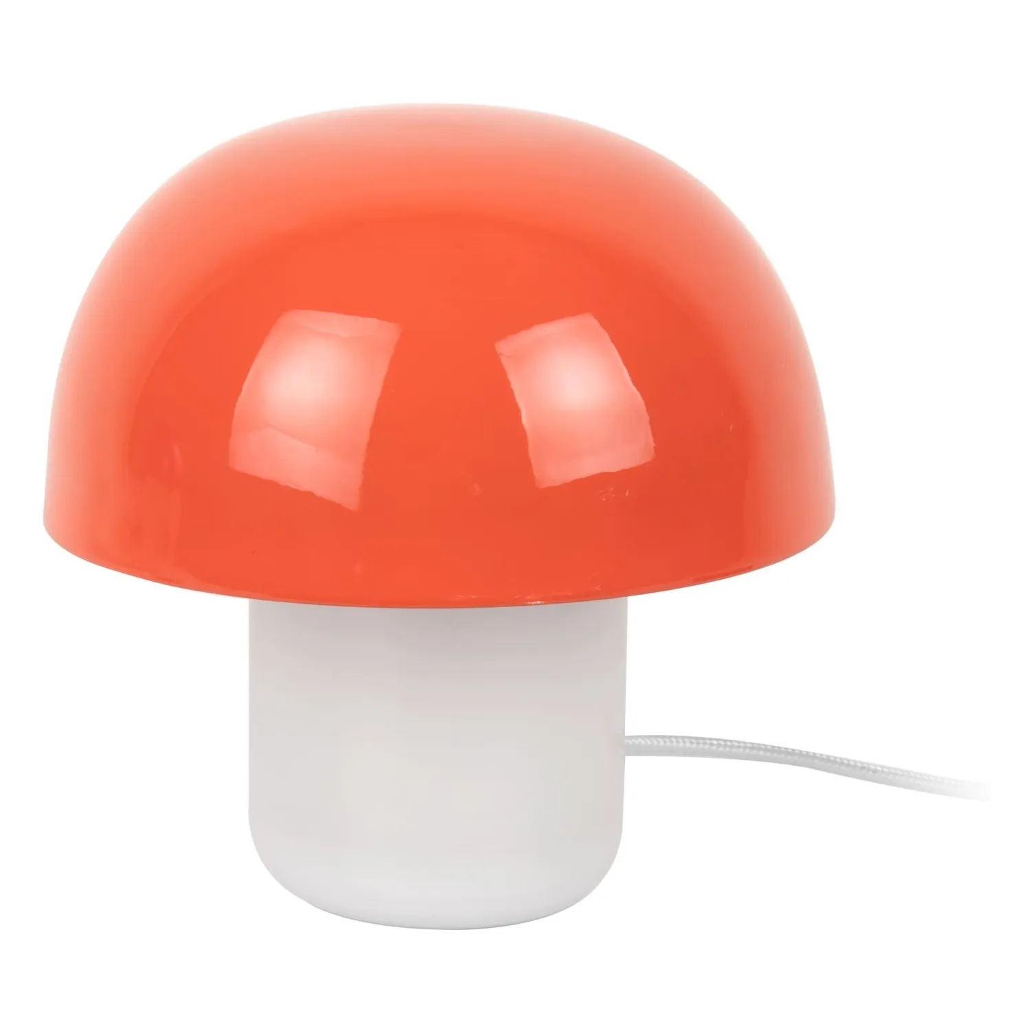 Present Time Neon Orange Nuevo Mini Mushroom Lamp
