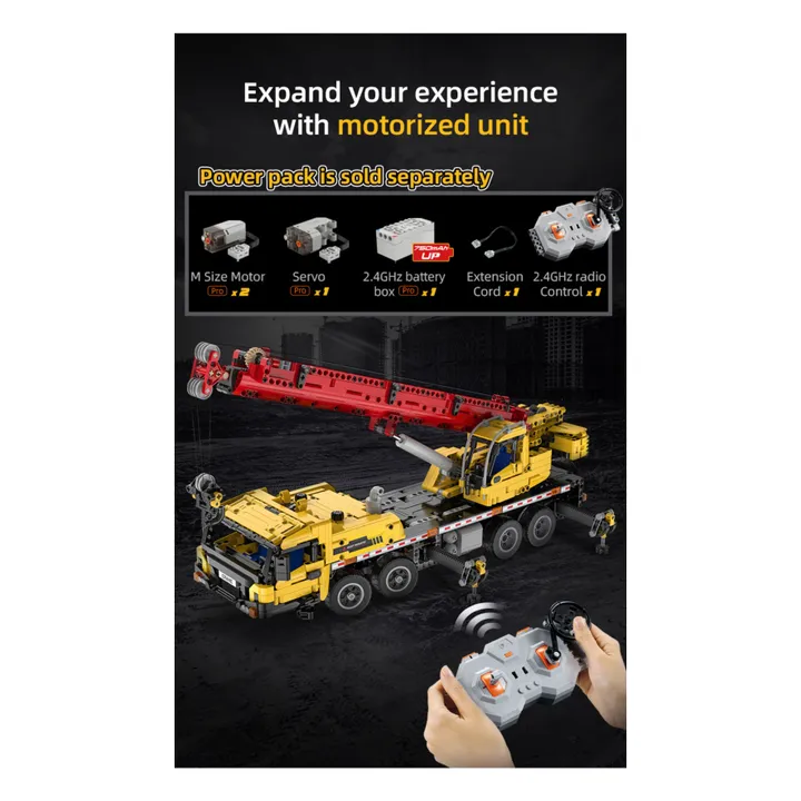 Kit de construction Camion grue multifonction - 1 831 pièces- Image produit n°4