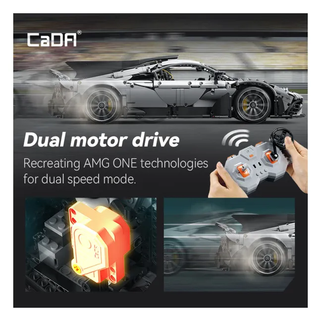 Kit de construction 1:20 - Smart Chassis - Lotus - 308 pièces