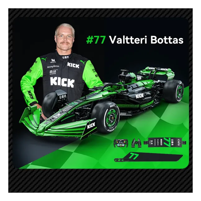 Building Kit 1:8 - KICK Sauber F1 Team C44 2024 - 2,553 parts