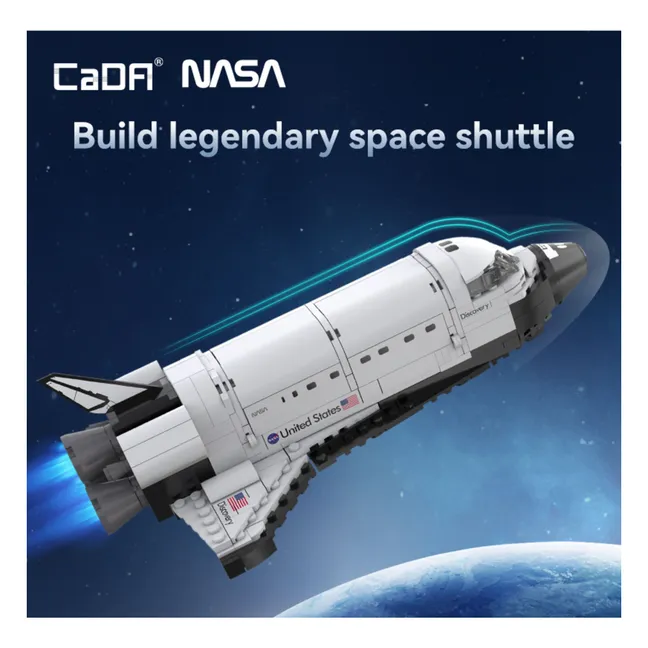 Kit de construction - NASA Navette spatiale Discovery - 475 pièces