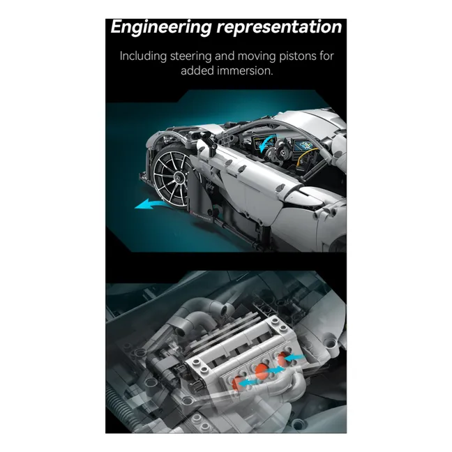 Kit de construction Mercedes-AMG Project one