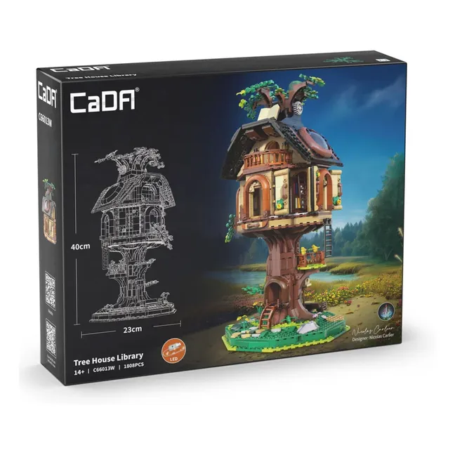 L'arbre librairie construction kit - 1,808 parts