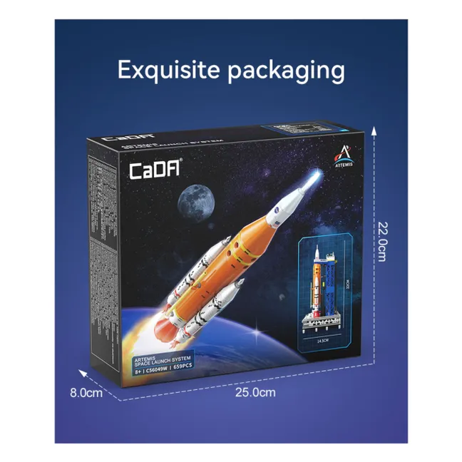 Construction kit - NASA Artemis SLS rocket - 659 parts