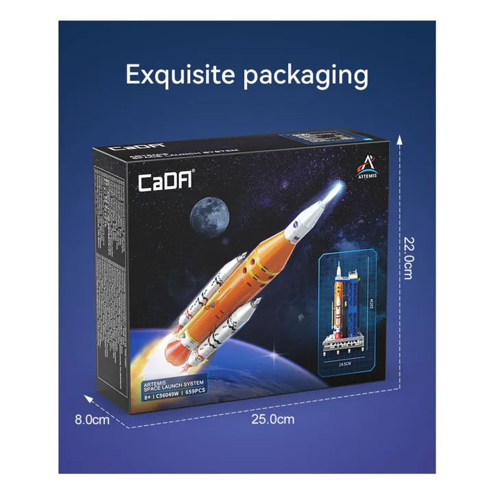 Kit de construction - NASA  Fusée Artemis SLS - 659 pièces- Image produit n°7