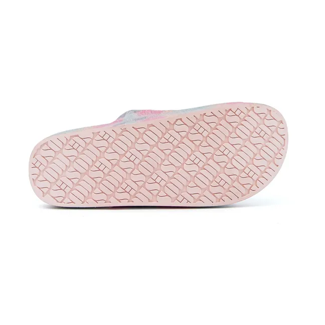 Sandales Lenny Pailletées | Rose pâle