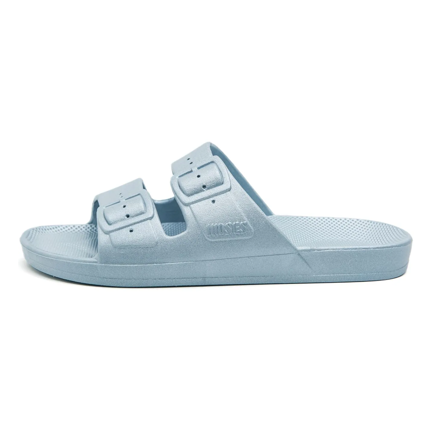Freedom Moses Metallic Blue Fancy Sandals