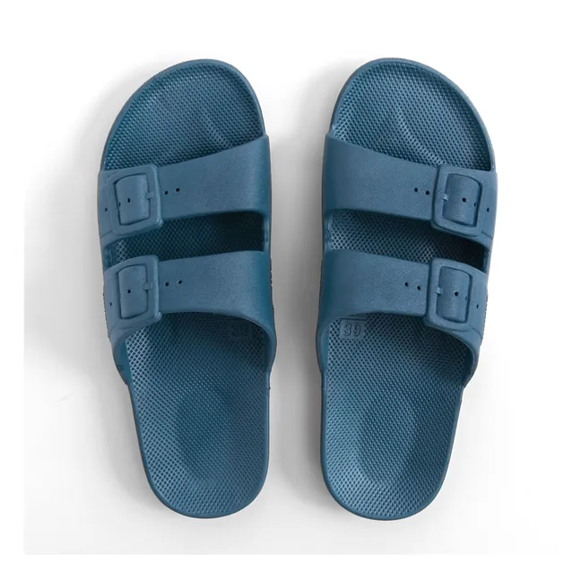 Sandales Basic | Bleu canard