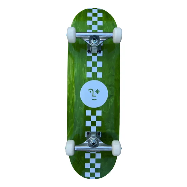 Sunny Damier Skateboard | Verde
