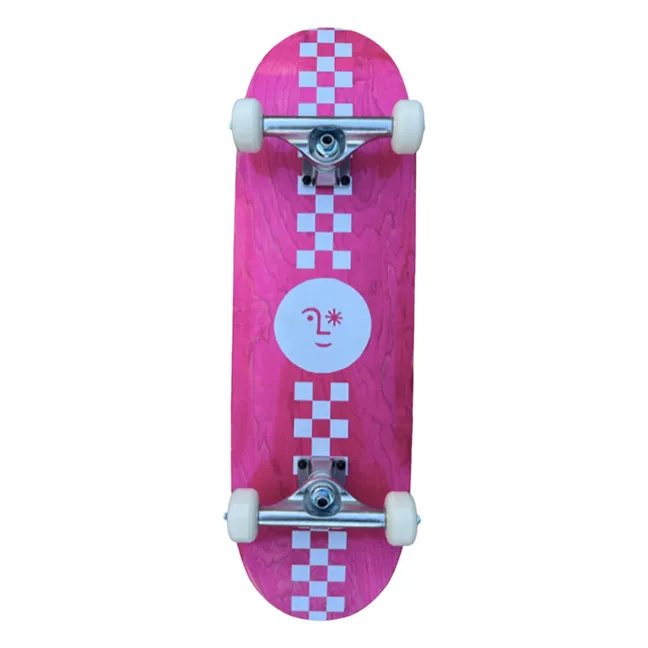Sunny Damier Skateboard | Rosa