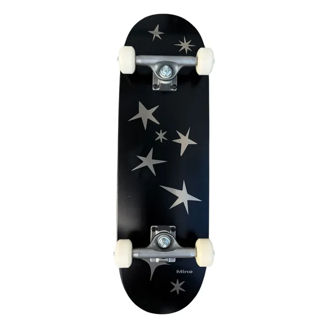 Skateboard Sunny Stars | Nero