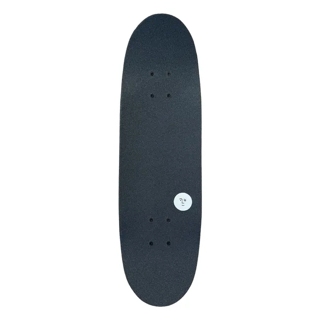 Skateboard Sunny Flame | Nero