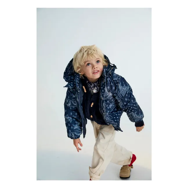 Luis Recycled Fiber Jacket | Navy blue