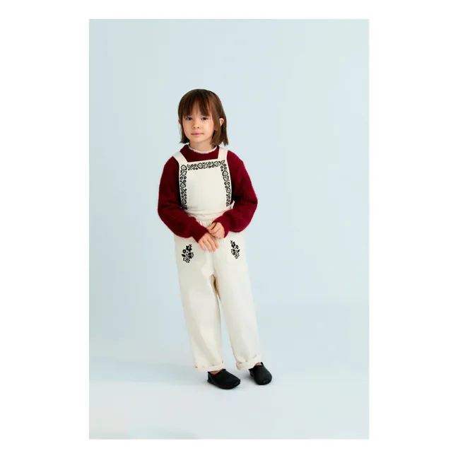 Salopette Tamara in cotone biologico | Beige