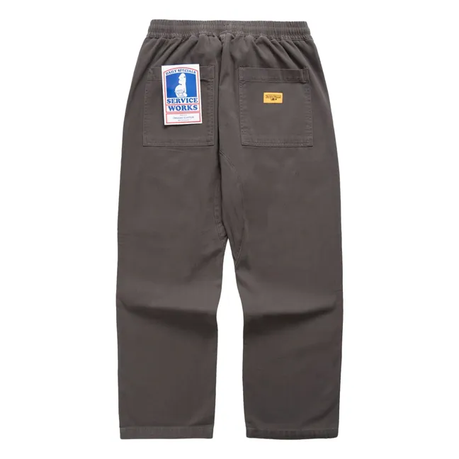 Pantalon Classic Chef Pants Coton Bio | Gris